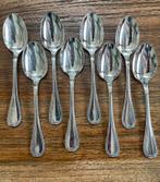 Set van 8 Christofle Malmaison verzilverde koffielepels, Verzenden
