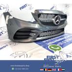 W205 FACELIFT AMG VOORBUMPER + diamond gril 2019 Mercedes C, Gebruikt, Voor, Mercedes-Benz, Ophalen of Verzenden