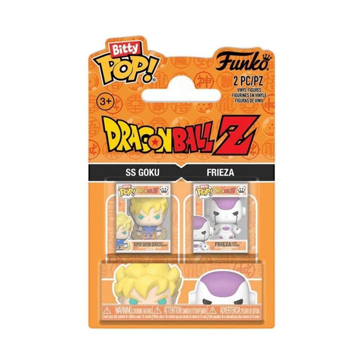 Dragon Ball Bitty POP! Vinyl Goku & Frieza 2-Pack 4cm Collec, Verzamelen, Poppetjes en Figuurtjes, Nieuw, Verzenden
