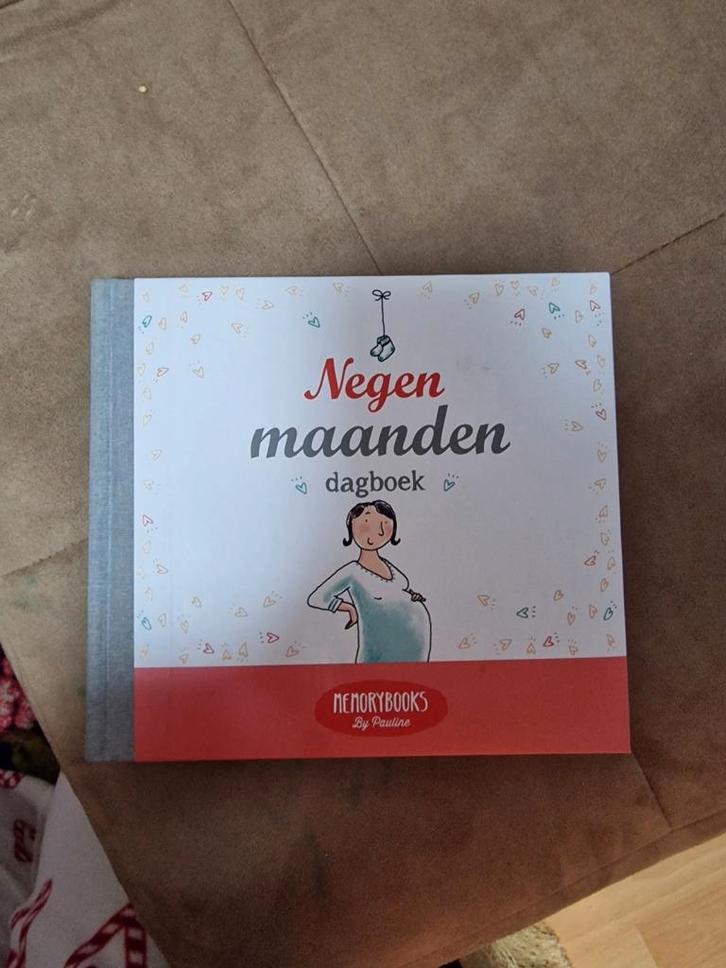 Negen Maanden Dagboek - Zwangerschap, Boeken, Zwangerschap en Opvoeding, Zo goed als nieuw, Zwangerschap en Bevalling, Ophalen of Verzenden
