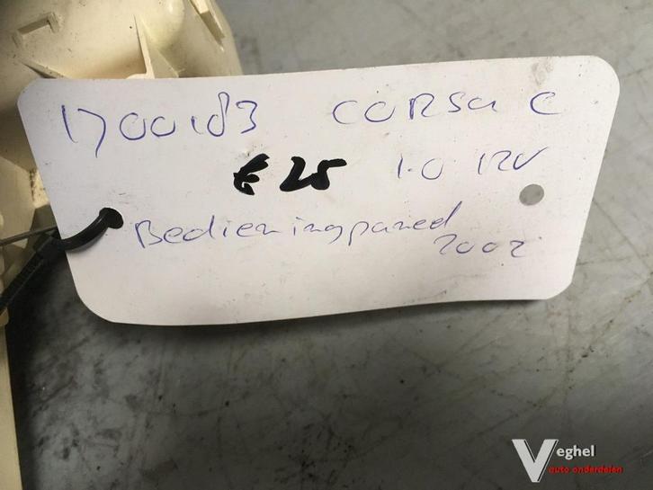 Opel Corsa C 2002 Kachelbedieningspaneel, Auto-onderdelen, Dashboard en Schakelaars, Gebruikt, Ophalen of Verzenden