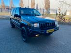 Jeep Grand Cherokee 5.2 I V8 Limited AUT 1996 Zwart, Auto's, Jeep, 5216 cc, 109 €/maand, Zwart, Leder