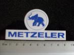 sticker metzeler logo olifant autobanden banden tyres, Merk, Zo goed als nieuw, Verzenden