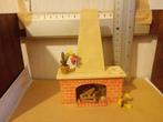 Ouderwets haardje pph, Verzamelen, Poppenhuizen en Toebehoren, Verzenden, Zo goed als nieuw, Poppenhuis