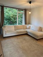 Hoekbank - Wasbare Hoes - Wegens Verhuizing, Ophalen, Zo goed als nieuw, Hout