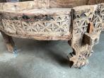 Indiase Chakki tafel, Huis en Inrichting, Ophalen, Gebruikt, Schaal, Rond