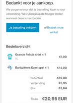 Bankzitters grande felicia XL limeted edition, Kleding | Heren, T-shirts, Ophalen of Verzenden