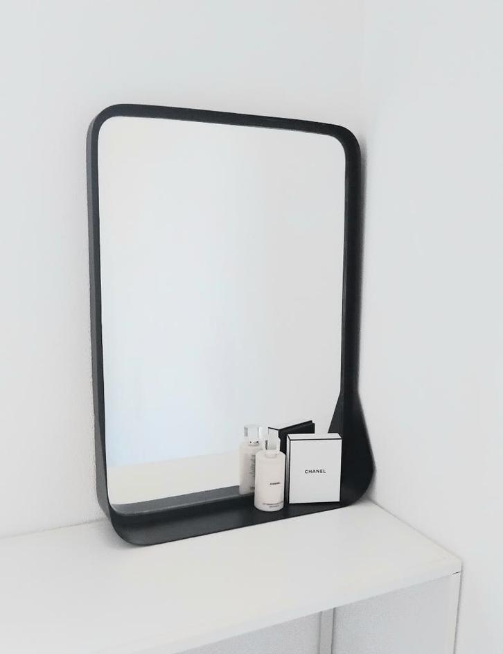 Grote Loods 5 badkamer spiegel met planchet, Huis en Inrichting, Woonaccessoires | Spiegels, Zo goed als nieuw, Minder dan 100 cm