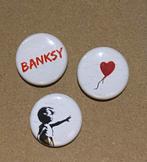 BANKSY #2 buttons speldjes pins Balloon Girl streetart, Verzenden, Nieuw, Button