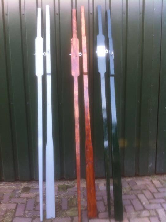 Nieuwe handgemaakte roeispanen!, Watersport en Boten, Peddels, Nieuw, Ophalen