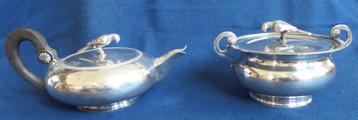 Zilver thee servies Bennemitz en zonen Jaar: 1833 beschikbaar voor biedingen