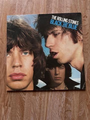 LP Black and Blue / Stones / + inlegvel + studio hoes / 1976 beschikbaar voor biedingen