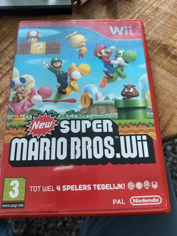 Super Mario Bros Wii  beschikbaar voor biedingen