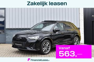Audi Q3 45 TFSI e 245 Pk S-Line Black Ed Pano Memory Leder M beschikbaar voor biedingen
