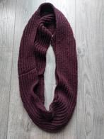 Vintage (Col)Sjaal Burgundy Kleur (Uniseks), Ophalen of Verzenden, Gedragen, Overige maten, Sjaal