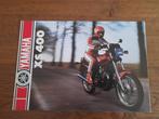Folder Yamaha XS400, Ophalen of Verzenden, Yamaha