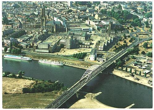 963854	Arnhem	John D Frostbrug	Rijn	Mooie Oude kaart onbesch, Verzamelen, Ansichtkaarten | Nederland, Ongelopen, Gelderland, Ophalen of Verzenden