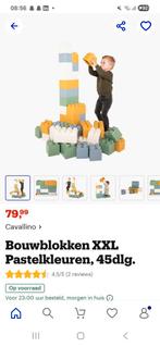 Bouwblokken XXL +/- 90 stuks = 2 sets, Ophalen, Zo goed als nieuw