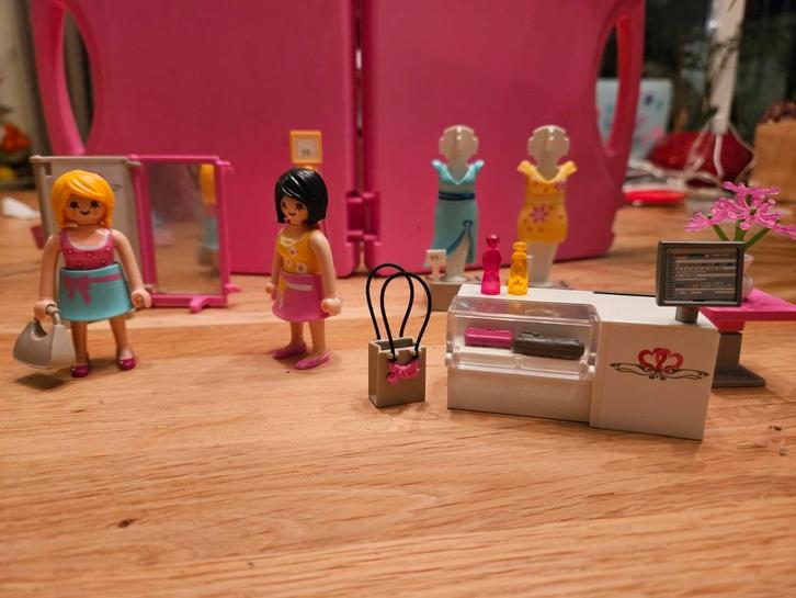 Playmobil Kledingwinkel in koffertje - Compleet! Set 5611, Kinderen en Baby's, Speelgoed | Playmobil, Gebruikt, Complete set, Ophalen of Verzenden