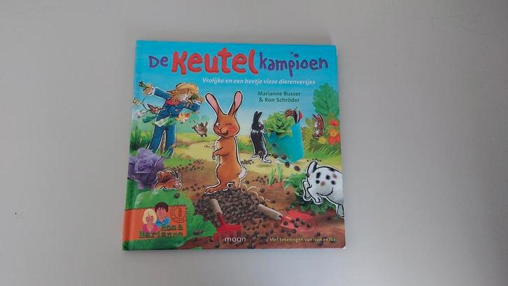 Marianne Busser - De keutelkampioen, Boeken, Kinderboeken | Kleuters, Zo goed als nieuw, Fictie algemeen, Ophalen of Verzenden