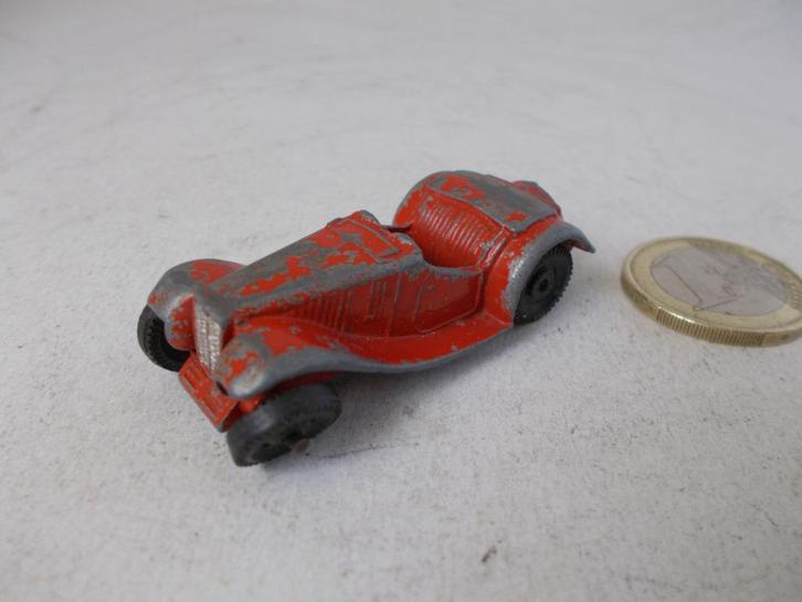 1936 Dinky Toys 35C MG SPORT CAR (Opknapper.), Antiek en Kunst, Antiek | Speelgoed, Ophalen of Verzenden