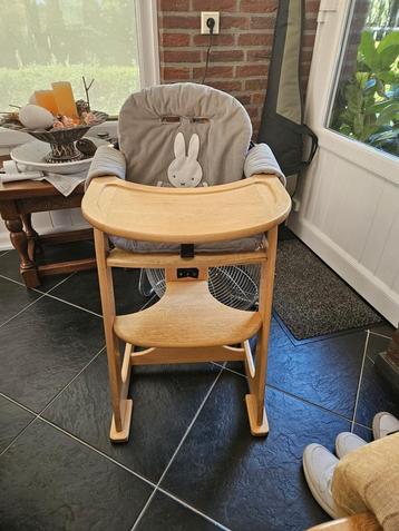 Te koop houten verstelbaar kinderstoel. beschikbaar voor biedingen