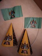 efteling 70 jaar versiering hoed en vlag, Ophalen of Verzenden, Gebruikt, Gebruiksvoorwerp