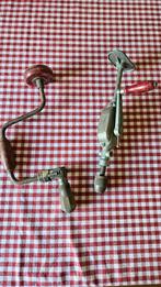 2 vintage oude handboren 16,=, Antiek en Kunst, Antiek | Gereedschap en Instrumenten, Ophalen of Verzenden