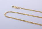 Lange 14 karaat Gouden Ketting Cuban Gourmetschakel 60.5cm, Nieuw, Ophalen of Verzenden, Goud, JW