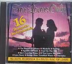 CD-  For Lovers Only (16 Romantic Instrumentals), Cd's en Dvd's, Ophalen of Verzenden, Zo goed als nieuw