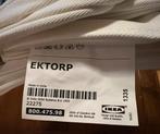 Hoes 2-zits Ektorp bank - Blekinge wit, Huis en Inrichting, Banken | Bankstellen, Ophalen, 75 tot 100 cm, Rechte bank, Ikea Ektorp