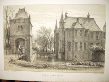 31 / Zuilen  Het Kasteel   Litho 1876 beschikbaar voor biedingen