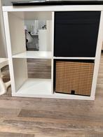 Kallax kast met 4 vakken, Huis en Inrichting, Ophalen of Verzenden, Zo goed als nieuw, Minder dan 150 cm, Minder dan 100 cm