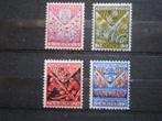 Nederland NVPH 208-211 ongebruikt ( T 943)..€ 1,75, Postzegels en Munten, Postzegels | Nederland, Verzenden