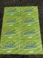 8 zakjes voetbalplaatjes van de Plus, Plus, Ophalen of Verzenden