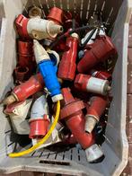 Krachtstroom stekkers, Doe-het-zelf en Verbouw, Elektra en Kabels, Ophalen, Gebruikt, Stekker