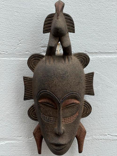 Afrikaans Kpelie masker SENOUFO Ivoorkust, Antiek en Kunst, Kunst | Niet-Westerse kunst, Ophalen of Verzenden