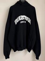 Balenciaga Back Flip Hoodie Zwart Black Oversized Maat 1, Kleding | Heren, Truien en Vesten, Zwart, Ophalen of Verzenden, Zo goed als nieuw