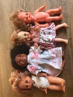 4 oude  leuke kleine popjes, Verzamelen, Poppen, Ophalen of Verzenden, Gebruikt, Pop