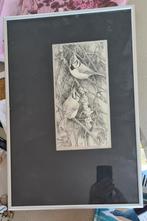 Litho kuifmeeuw, Jan Voerman jr., Antiek en Kunst, Verzenden