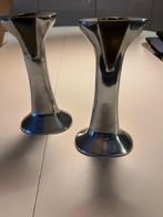 Twee vintage brutalistische kandelaars David Marshall, Antiek en Kunst, Ophalen