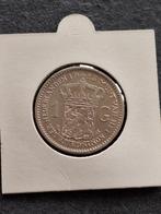munt Nederland 1 gulden 1913 zilver, Postzegels en Munten, Munten | Nederland, 1 gulden, Zilver, Ophalen of Verzenden, Koningin Wilhelmina