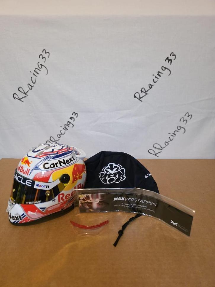 Verstappen USA GP 2022 helm 1:2 + meer, Verzamelen, Automerken, Motoren en Formule 1, Nieuw, Formule 1, Ophalen of Verzenden