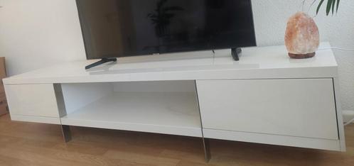 Tv meubel wit, Huis en Inrichting, Kasten | Televisiemeubels, Zo goed als nieuw, Minder dan 100 cm, 150 tot 200 cm, 25 tot 50 cm