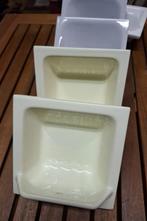 Oude, vintage zeepbakjes Mosa, Ophalen, Nieuw, Wit, Overige typen