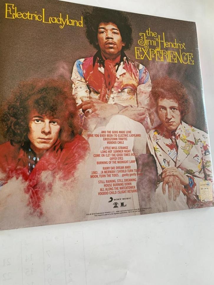 Jimi Hendrix Experience - Electric Ladyland (2 lp, Sony USA), Cd's en Dvd's, Vinyl | Rock, Zo goed als nieuw, Poprock, 12 inch