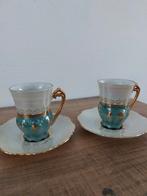 2 high tea vintage kopjes, Huis en Inrichting, Keuken | Servies, Ophalen of Verzenden, Zo goed als nieuw, Overige stijlen, Kop(pen) en/of Schotel(s)