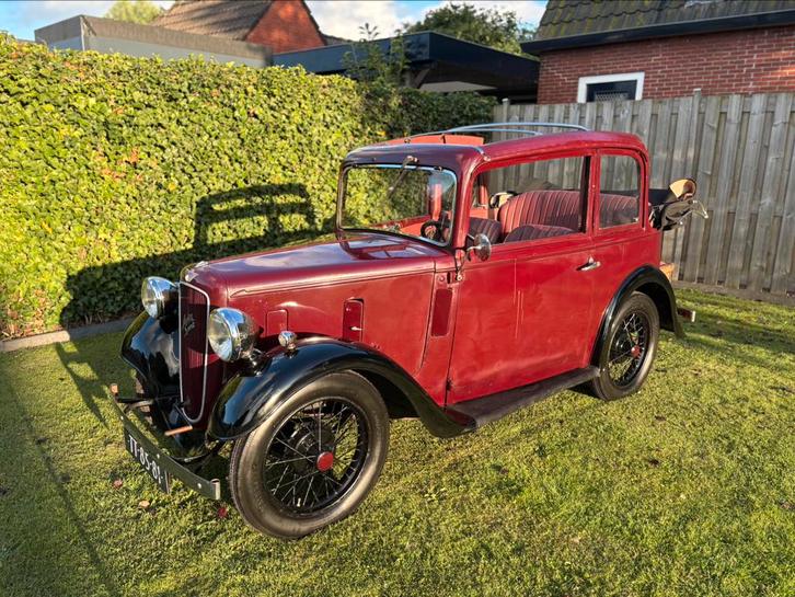-PRIJS VERLAGING- Orgineel Nederlandse Austin uit 1935., Auto's, Austin, Particulier, Benzine, Origineel Nederlands, Rood, Ophalen