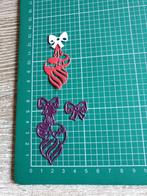 Snijmallen kerstballen met strikje, Verzenden, Zo goed als nieuw, Kerst, Pons of Mal