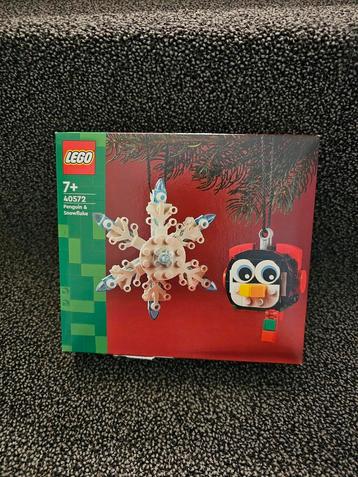 LEGO 40572 Pinguïn & Sneeuwvlok - Nieuw! beschikbaar voor biedingen